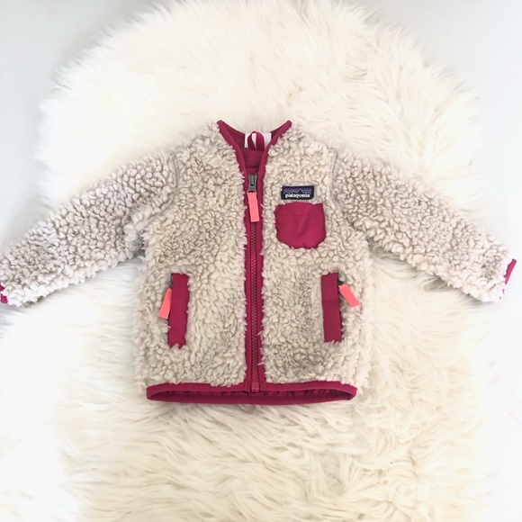 Patagonia Other - PATAGONIA BABY RETROX FLEECE SHERPA PINK JACKET